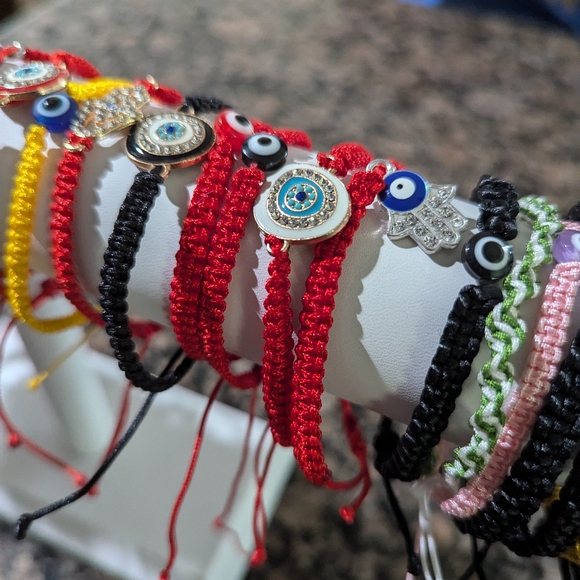 Whole Sale Evil Eye Protection Bracelets - Picture 6 of 13